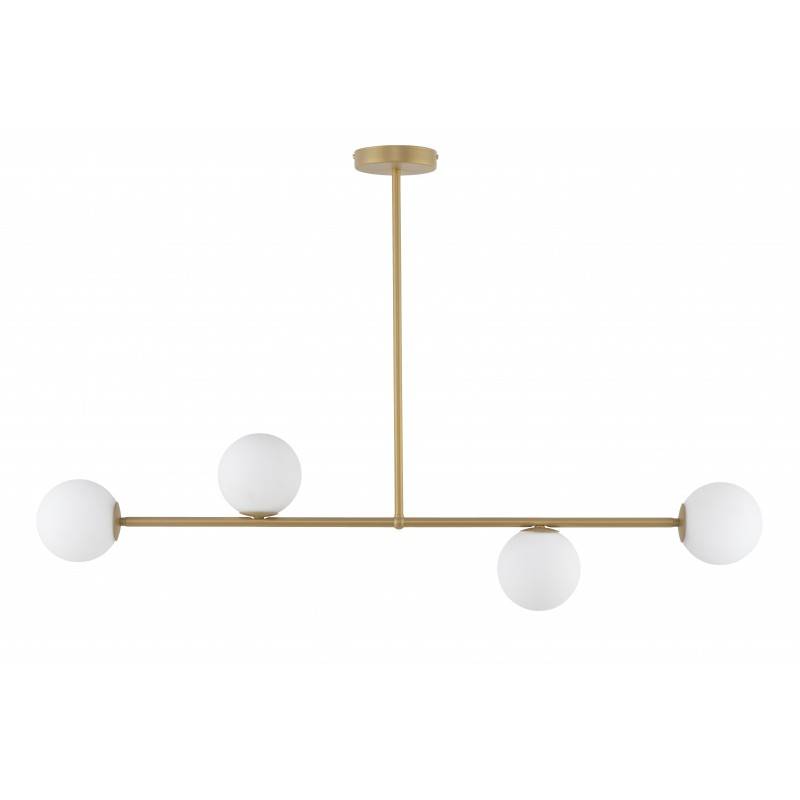 Sigma Deckenleuchte Lampe Gama Deckenlampe Led Deckenbeleuchtung 4 Flammig Gold B-Ware von Sigma