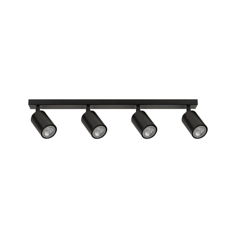 Sigma Deckenstrahler Zoom Deckenleuchte Deckenlampe 4 Flg. Leuchte Lampe Schwarz B-Ware von Sigma