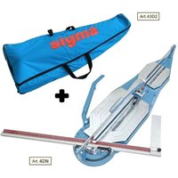 Sigma - Fliesenschneider 4dn cm 95 push-gravur + canvas-koffer mit Rollen 43d2 Sigma - Fliesenschneider 4dn cm 95 push-gravur + canvas-koffer mit Rollen 43d2 von Sigma