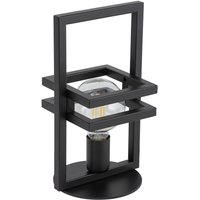 Tischleuchte Schwarz Metall 32 cm klein Lesen Arbeiten von Sigma
