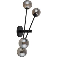 Wandleuchte Grau Glas Metall Mehrflammig G9 B:78 cm Wandleuchte Grau Glas Metall Mehrflammig G9 B:78 cm von Sigma