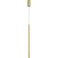 Kleine Pendelleuchte Gold Zylinder Metall B:5 cm G9 Kleine Pendelleuchte Gold Zylinder Metall B:5 cm G9 von Sigma