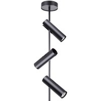 Deckenspot Schwarz 3-flammig Metall GU10 verstellbar Deckenspot Schwarz 3-flammig Metall GU10 verstellbar von Sigma