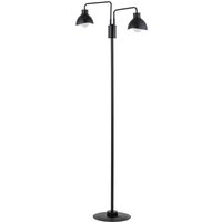 Schwarze Stehleuchte Metall Weiß groß 162 cm E27 Lesen Schwarze Stehleuchte Metall Weiß groß 162 cm E27 Lesen von Sigma