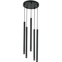 Schwarze Pendelleuchte Metall G9 Zylinder elegant Schwarze Pendelleuchte Metall G9 Zylinder elegant von Sigma