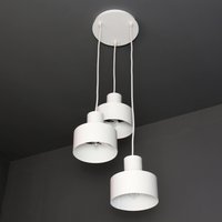 Weiße Pendelleuchte Retro Schirmform Weiße Pendelleuchte Retro Schirmform von Sigma