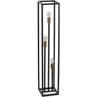 Metall Stehlampe Schwarz Gold 121 cm niedrig dekorativ Metall Stehlampe Schwarz Gold 121 cm niedrig dekorativ von Sigma