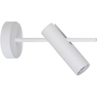 Wandstrahler Innen Metall Weiß GU10 B:28 cm schwenkbar von Sigma