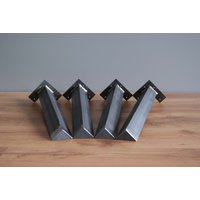 4x Winkeleisen Beine - Alle Größen Couchtischbeine, Möbelfüße, Bankbeine, Tischbeine | 4Er Set von SigmaMetalDesign
