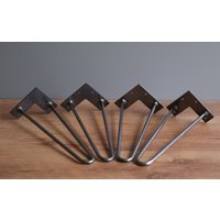 Strapazierfähige Hairpin Legs 12 Mm | 1/2 Zoll/2 Stangen Alle Größen - Diy, Couchtisch, Bank Beine | 4 Stück von SigmaMetalDesign