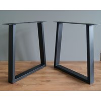 Tischbeine | 2Er Set - Schreibtischuntergestell Diy Metall Pieds De Table Tischbeine Hohe Qualität von SigmaMetalDesign
