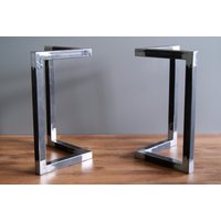 Tischbeine | 2Er Set - Schreibtischuntergestell Diy Metall Pieds De Table Tischbeine Hohe Qualität von SigmaMetalDesign
