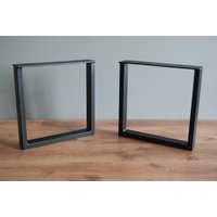 U Form Bank Beine | 2Er Set - Couchtisch Pieds De Table Tischbeine Hohe Qualität von SigmaMetalDesign