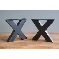 x Form Bank Beine | 2Er Set - Couchtisch Pieds De Table Tischbeine Hohe Qualität x Form Bank Beine | 2Er Set - Couchtisch Pieds De Table Tischbeine Hohe Qualität von SigmaMetalDesign