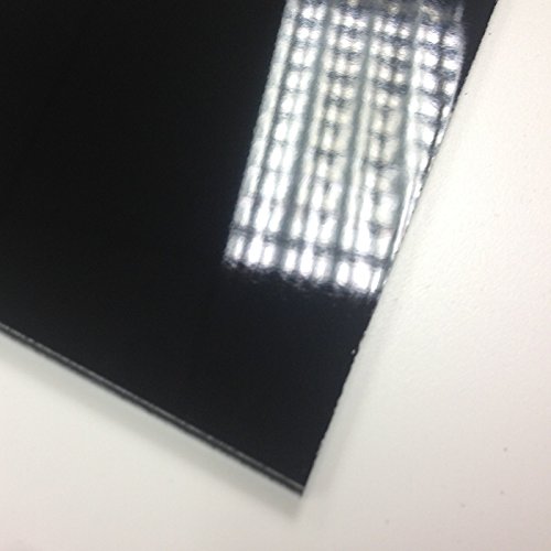 3 mm schwarz matt/glänzend ACM Aluminium Composite Tabelle 11 Größen zur Auswahl 420mm x 297mm / A3 schwarz von Sign Materials Direct