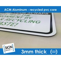Benutzerdefinierte Metall Aluminium Schild - No Trespassing Privat Fahrt Eigentum Straße Außenbeschilderung Benutzerdefinierte Metall Aluminium Schild - No Trespassing Privat Fahrt Eigentum Straße Außenbeschilderung von SignDesignCo