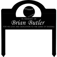 In Memory Unterschreibt Mit Baseball von SignPerformance