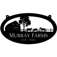 Metall Bauernhof Schild Scheune Kuh Pferd Zaun, Weideschild Metall Bauernhof Schild Scheune Kuh Pferd Zaun, Weideschild von SignPerformance