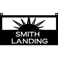 Metallschild Sun, Sun Sign 3 Ft Custom von SignPerformance