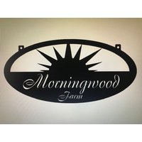 Metall Sun Sign 3Ft Custom Zeichen Metall Sun Sign 3Ft Custom Zeichen von SignPerformance