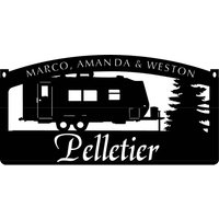 Metallschild Camper Für Den Zeltplatz Metallschild Camper Für Den Zeltplatz von SignPerformance