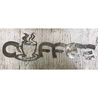 Rustikales Metall Kaffee Dekor Rustikales Metall Kaffee Dekor von SignPerformance