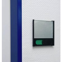 SignSystems® Türschild 15,4 x 15,4 cm schwarz von SignSystems®