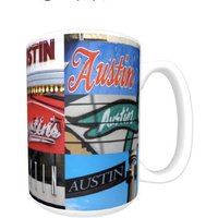 Personalisierte Kaffeetasse Mit Dem Namen Austin in Fotos Der Tatsächlichen Zeichen; Keramik-Becher; Einzigartiges Geschenk; Kaffeetasse; von SignYourNames