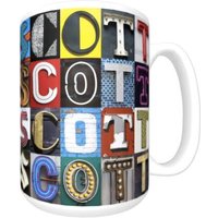 Personalisierte Kaffeetasse Mit Dem Namen Scott in Zeichen Buchstaben Fotos; Keramik-Becher; Benutzerdefinierte Kaffeetasse; Geschenke Für von SignYourNames