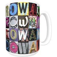 Personalisierte Kaffeetasse Mit Namen Rowan in Zeichen Buchstaben Fotos; Keramik-Becher; Benutzerdefinierte Kaffeetasse; Geschenke Für von SignYourNames