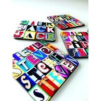 Personalisierte Untersetzer Mit Beliebiger Name in Alphabet Zeichen Buchstaben; Benutzerdefinierte Untersetzer; Kork-Untersetzer; Personalisierte Untersetzer Mit Beliebiger Name in Alphabet Zeichen Buchstaben; Benutzerdefinierte Untersetzer; Kork-Untersetzer; von SignYourNames