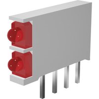 Signal Construct - DBI01302 LED-Baustein 2fach Rot, Grün (l x b x h) 15.5 x 2.5 x 12 mm von Signal Construct