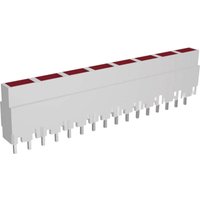 Signal Construct - zalw 080 LED-Reihe 8fach Rot (l x b x h) 40.8 x 3.7 x 9 mm von Signal Construct