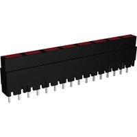 Zals 080 LED-Reihe 8fach Rot (l x b x h) 40.8 x 3.7 x 9 mm - Signal Construct von Signal Construct