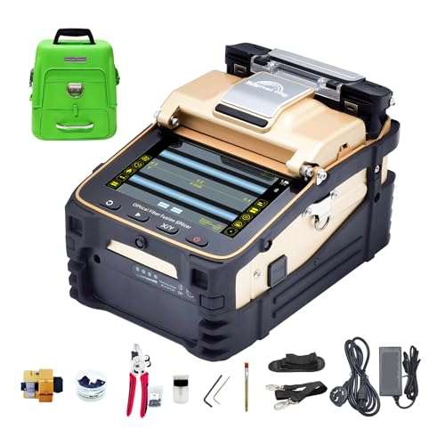 Signal fire Glasfaser Spleißgerät AI-8C automatisches intelligentes FTTH-Glasfaserspleißgerät mit 6S-Spleißung und 15S-Heizung von Signal fire