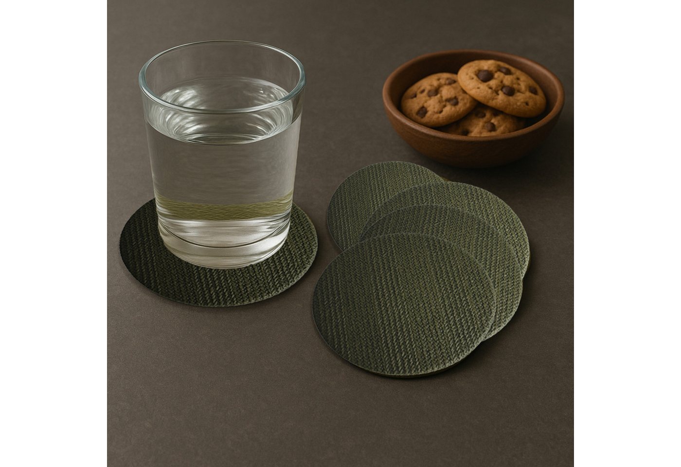 Signature Home Collection Glasuntersetzer Glasuntersetzer 4er Set für Gläser in Box Untersetzer Kunstleder, Set, 4-tlg., abwischbar, pflegeleicht Signature Home Collection Glasuntersetzer Glasuntersetzer 4er Set für Gläser in Box Untersetzer Kunstleder, Set, 4-tlg., abwischbar, pflegeleicht von Signature Home Collection