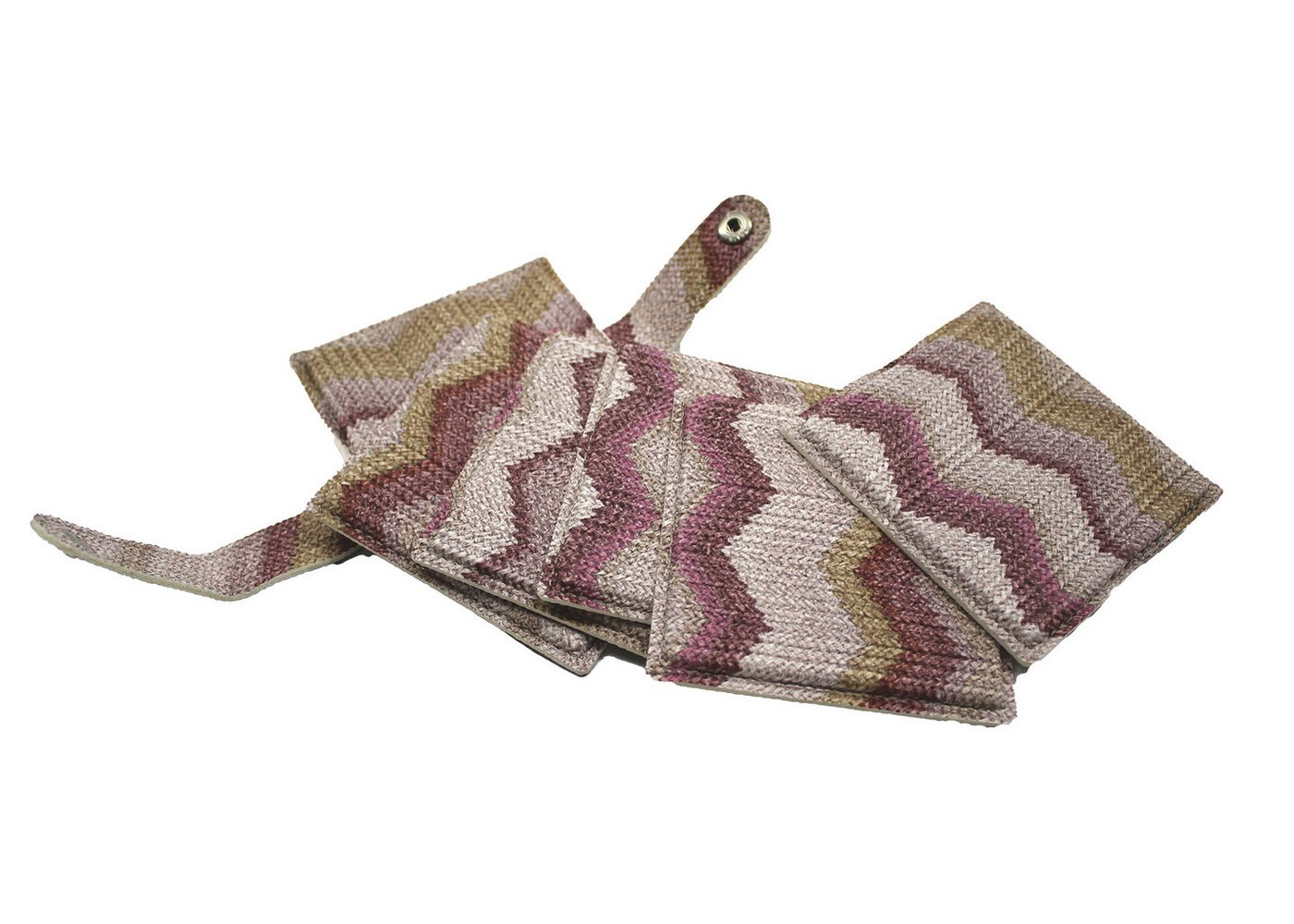 Signature Home Collection Glasuntersetzer Glasuntersetzer 6-er Set Zickzack Muster bunt Untersetzer, Set, 6-tlg., Anti-Rutsch-Beschichtung, abwischbar Signature Home Collection Glasuntersetzer Glasuntersetzer 6-er Set Zickzack Muster bunt Untersetzer, Set, 6-tlg., Anti-Rutsch-Beschichtung, abwischbar von Signature Home Collection