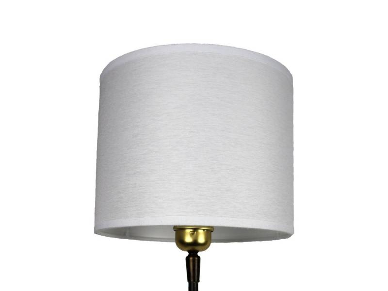 Signature Home Collection Lampenschirm Handgefertigter Lampenschirm klein schwarz weiß in Stoff Zylinder, moderne Zylinderform von Signature Home Collection