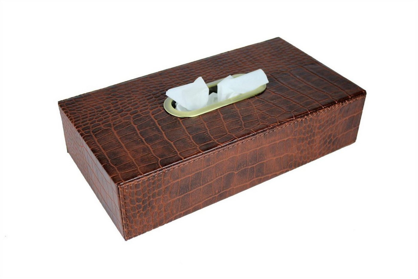 Signature Home Collection Papiertuchbox Papiertuchbox Kroko Kunstleder für Taschentücher Signature Home Collection Papiertuchbox Papiertuchbox Kroko Kunstleder für Taschentücher von Signature Home Collection