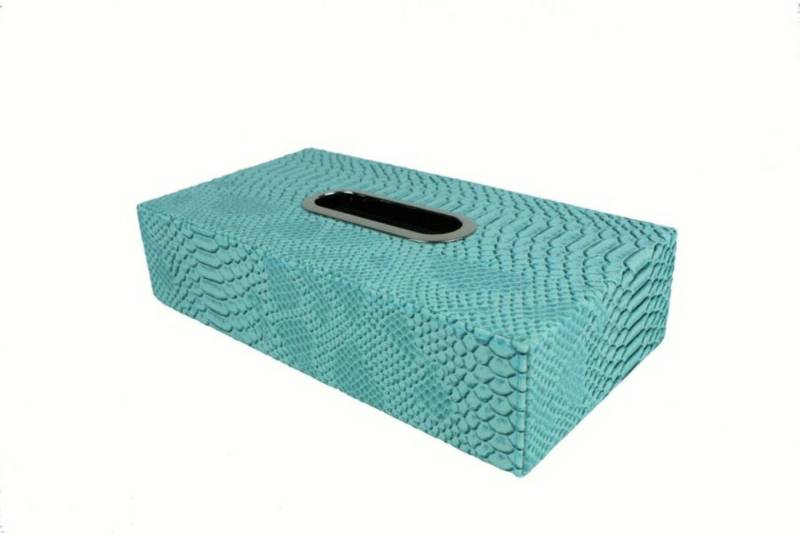 Signature Home Collection Papiertuchbox Papiertuchbox Kroko Kunstleder für Taschentücher von Signature Home Collection