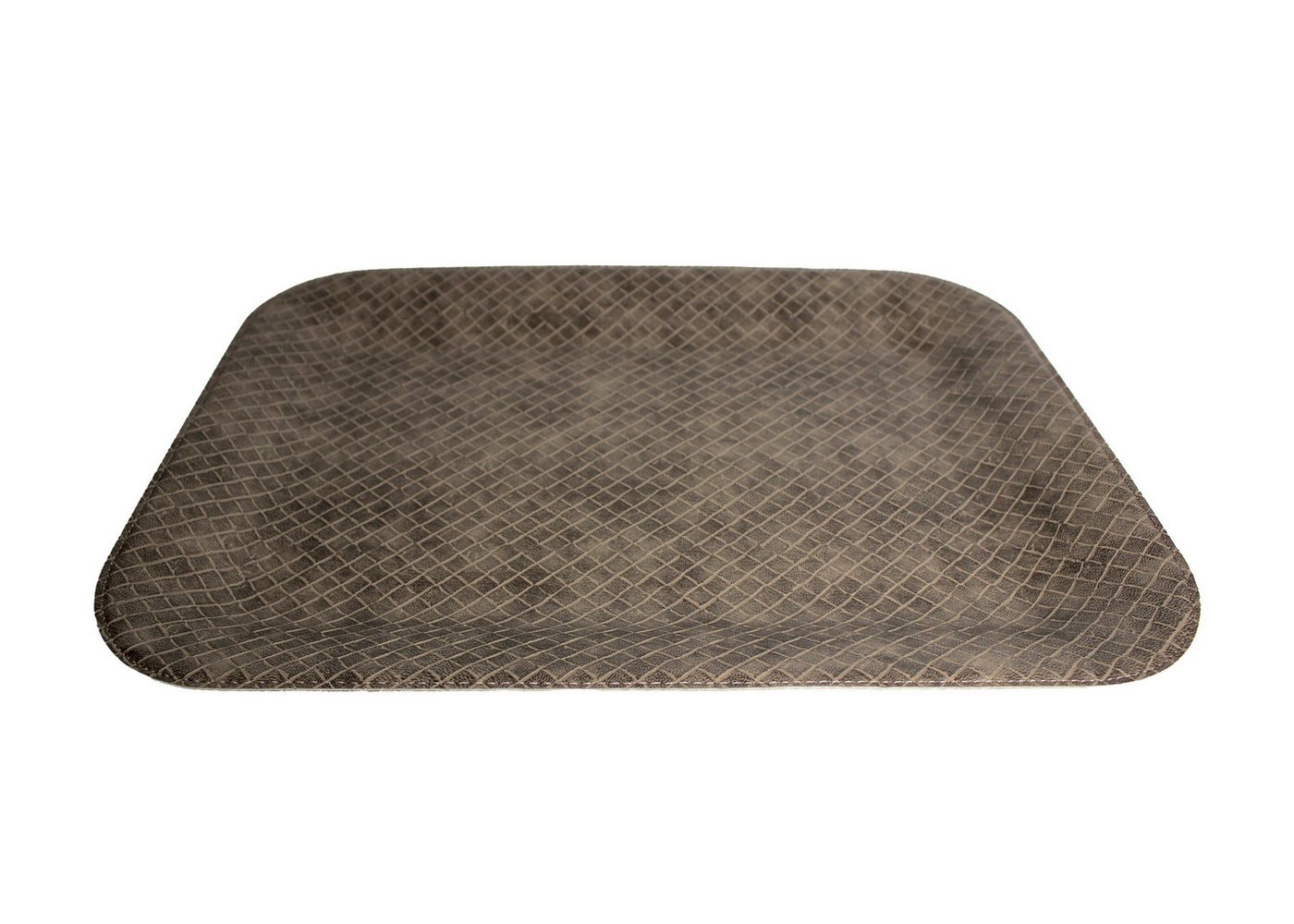 Signature Home Collection Tablett Tablett klein flach rechteckig Kunstleder gemustert Kaffeetablett, schmutzabweisend, wasserabweisend, pflegeleicht und leicht zu reinigen Signature Home Collection Tablett Tablett klein flach rechteckig Kunstleder gemustert Kaffeetablett, schmutzabweisend, wasserabweisend, pflegeleicht und leicht zu reinigen von Signature Home Collection