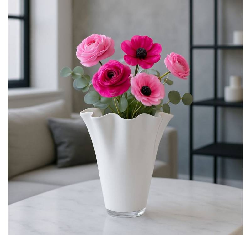 Signature Home Collection Tischvase (1 Stück, 1 St., 1x Glasvase), Handgefertigt in Europa, mundgeblasene Glasvase in Premiumqualität von Signature Home Collection