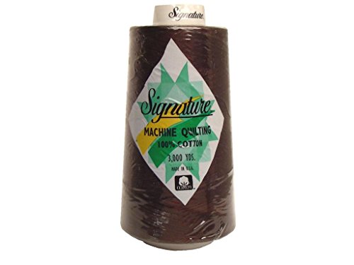 Signature Thread Signature 100% Ctn Quilt Thread 3000yd Walnut 100% Baumwolle, Quiltgarn, 3000 Walnuss, 2742 von Signature