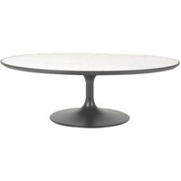 Ovaler Couchtisch aus weißem Marmor - TULIPE Ovaler Couchtisch aus weißem Marmor - TULIPE von Signature