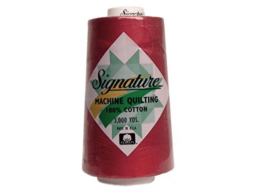 Signature Gewinde 100% Baumwolle Quilt Gewinde 3000 Urlaub rot von Signature