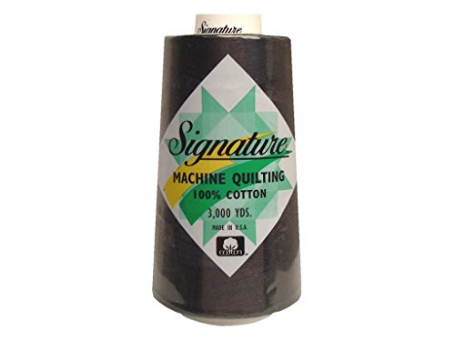Signature Gewinde 100% CTN Quilt Gewinde 3000yd Schiene grau Baumwolle 3000 von Signature