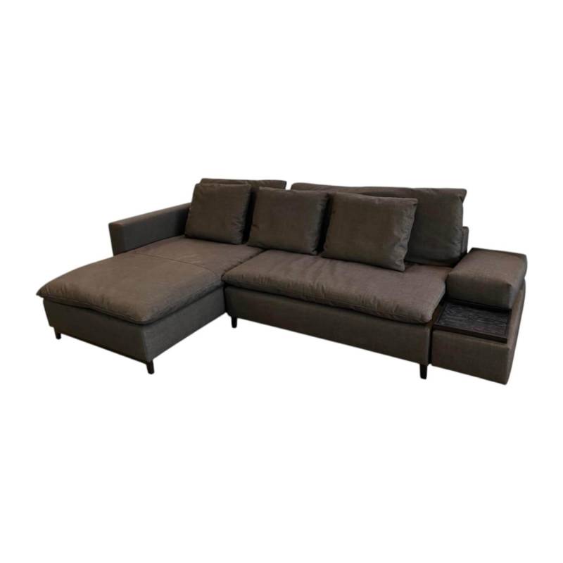 Schlafsofa Isla Stoff Reno Schiefer Grau Gestell Bügel Eiche Schwarz Inklusive K... Schlafsofa Isla Stoff Reno Schiefer Grau Gestell Bügel Eiche Schwarz Inklusive K... von Signet