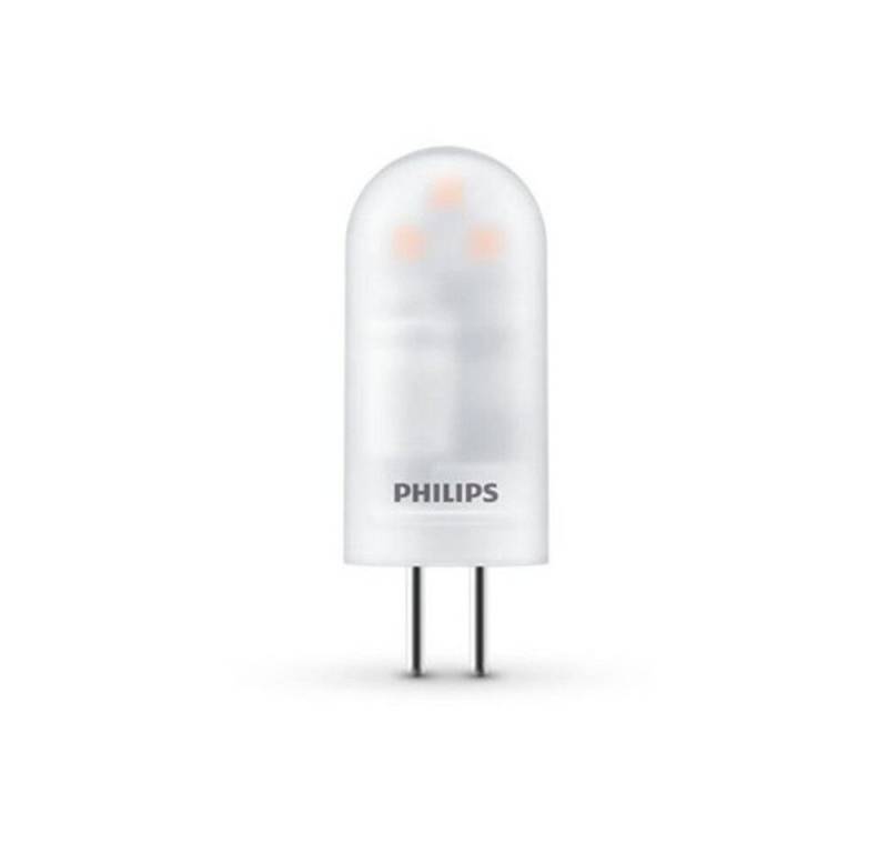 Signify LED-Leuchtmittel Philips LED G4 1,7W = 20W Stiftsockellampe 205lm Kapsel 12V Warm 3000K, G4, Warmweiß Signify LED-Leuchtmittel Philips LED G4 1,7W = 20W Stiftsockellampe 205lm Kapsel 12V Warm 3000K, G4, Warmweiß von Signify