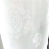 Antikes Tafeltuch/Weiße Tischdecke Halbleinen Vintage 1, 50 X 3, 10 M von SignoraMargherita