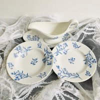 Sauciere Und Teller/Fabrik Wächtersbach Keramik/ von SignoraMargherita